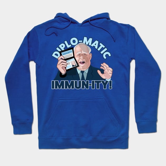 Diplo-Matic Immun-ity! Hoodie by chrayk57